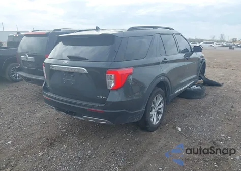 2023 Ford Explorer Xlt из США, поврежденный, VIN 1FMSK8DH6PGA37181